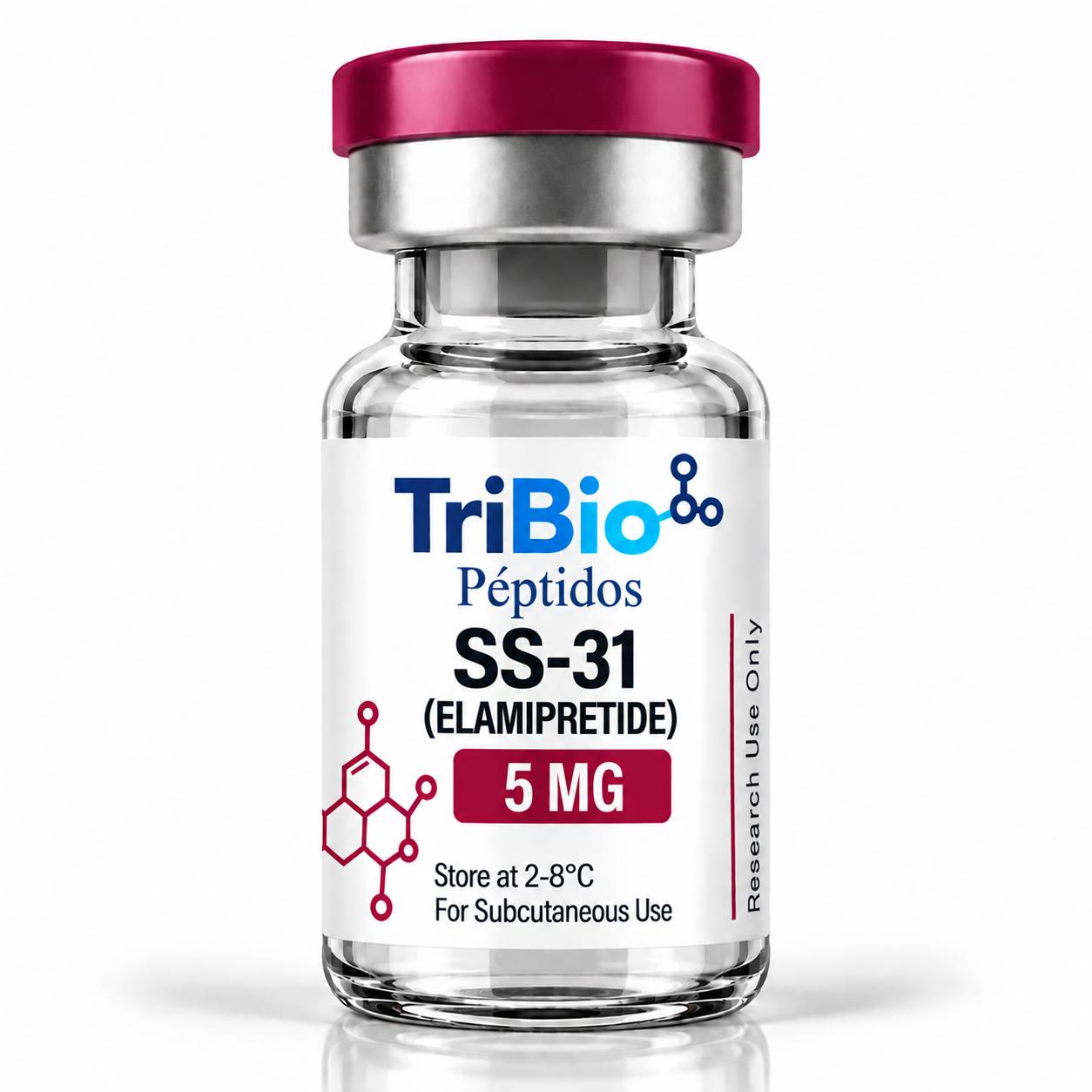 Presentación SS-31 5 mg de TriBio Péptidos