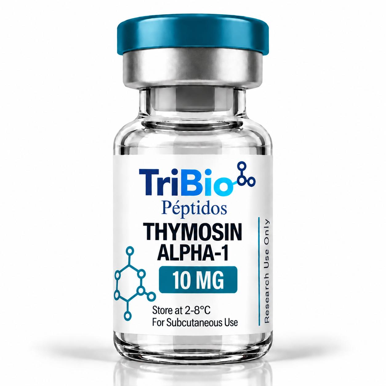 Presentación Thymosin Alpha-1 10 mg de TriBio Péptidos
