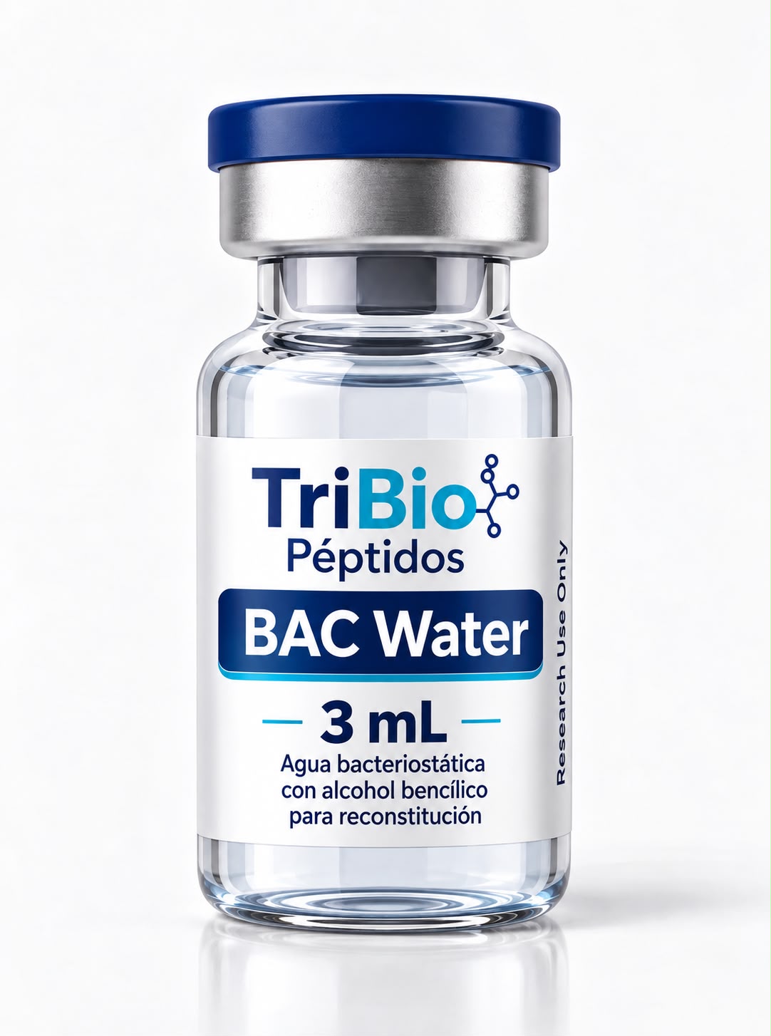 Presentación de BAC Water de TriBio Péptidos